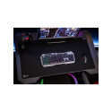 LUNERA Metal Rainbow Gaming Keyboard, black - DE layout