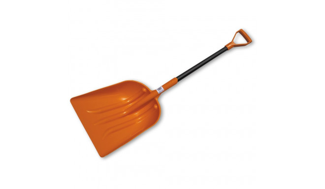 Universal plastic shovel - metal handle