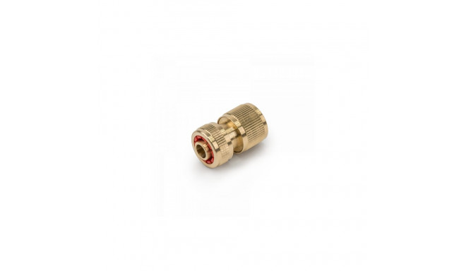 Quick connector without stop 1/2" STOP - BRASS
