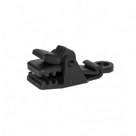 BUNGEE CORD CLIPS crocodile clip - loose (10pcs) black