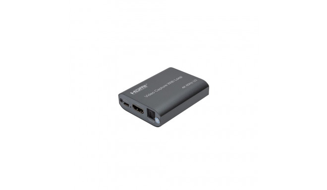Video Capture with Loop HDMI USB3.0, 4K 60Hz