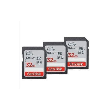 MEMORY SDHC 32GB UHS-I/3PC SDSDUN4-032G-GN6IM SANDISK