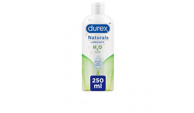DUREX NATURALS H2O lubricante base agua 100% natural 250 ml
