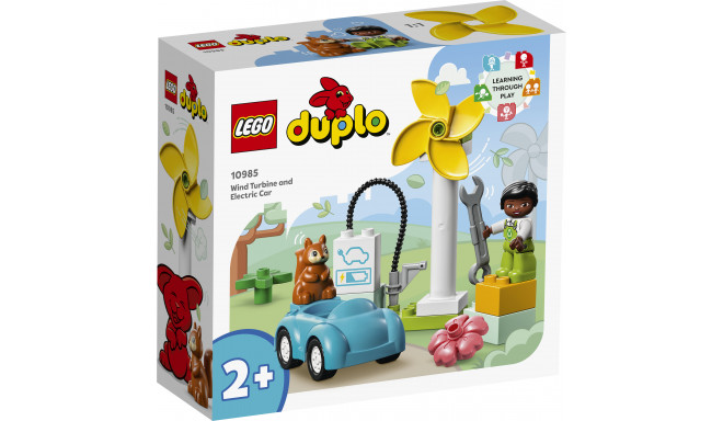 LEGO DUPLO Tuuleturbiin ja elektriauto