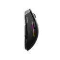 Wireless gaming mouse + charging dock Dareu A955 RGB 400-12000 DPI (black)