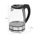 Bomann veekeetja WKS6032G Glass