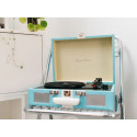 CLASSIC PHONO TT-110RDWH - TURNTABLE WITH BLUETOOTH® RECEPTION AND BUILT IN SPEAKERS - BLUE WHITE