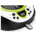 Portable stereo FM radio with CD player Lenco SCD38USBG