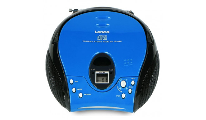 Portable stereo FM radio with CD player Lenco SCD24BB