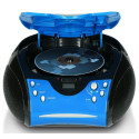 Portable stereo FM radio with CD player Lenco SCD24BB