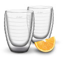 Borosilicate Glass Soft Drink Glasses Lamart LT9013 Vaso Set of 2 370 ml