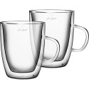 Borosilicate Glass Tea Cups Lamart LT9008 Vaso Set of 2 420 ml