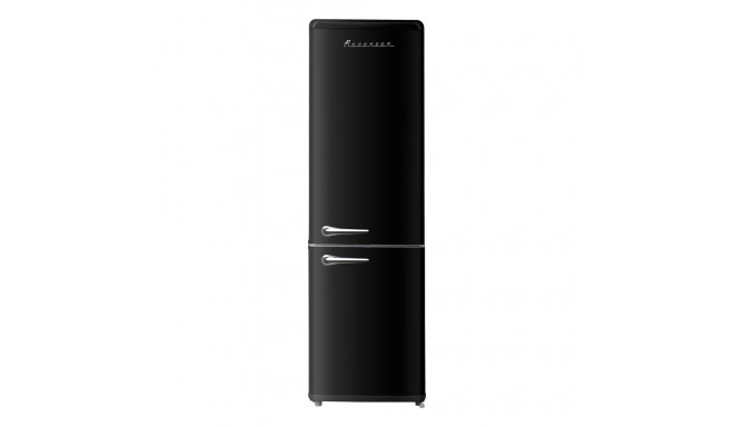 Retro fridge Ravanson, black