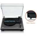 LENCO LS-10BK - TURNTABLE WITH BUILT-IN SPEAKERS - BLACK