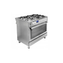 Gas and electric cooker Ravanson KWGEK906