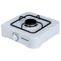 1-burner gas stove Ravanson K01T, white