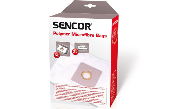 Micro fiber bags for Sencor SVC68XX (5 pcs+ microfilter)