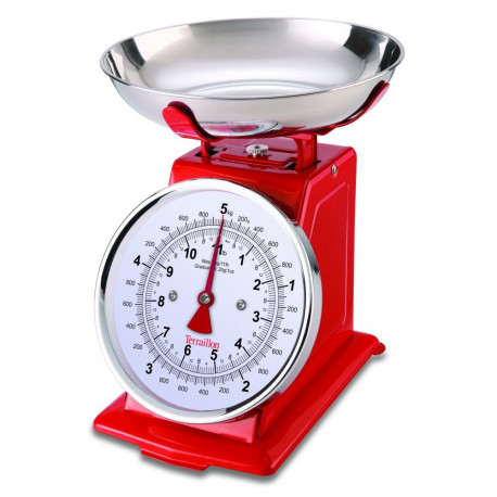 Kitchen scale Tradition 500 Dual Red ex kg Terraillon