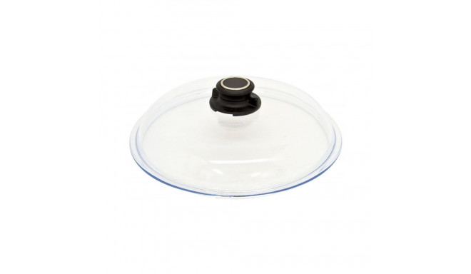 Glass Lid AMT Gastroguss 028EZ1L, lid knob with ventilation