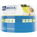 MyMEDIA by Verbatim CDR 700MB 52X WIDE PRINTABLE 50PK Wrap 69206