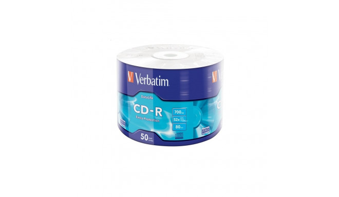 VERBATIM CD-R 700MB 52X EXTRA PROTECTION SP*50 43787