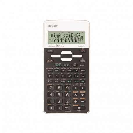 SHARP CALCULATOR SCIENTIFIC BOX WHITE EL531THWH