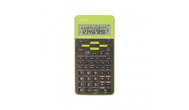 SHARP CALCULATOR SCIENTIFIC BOX GREEN EL531THGR