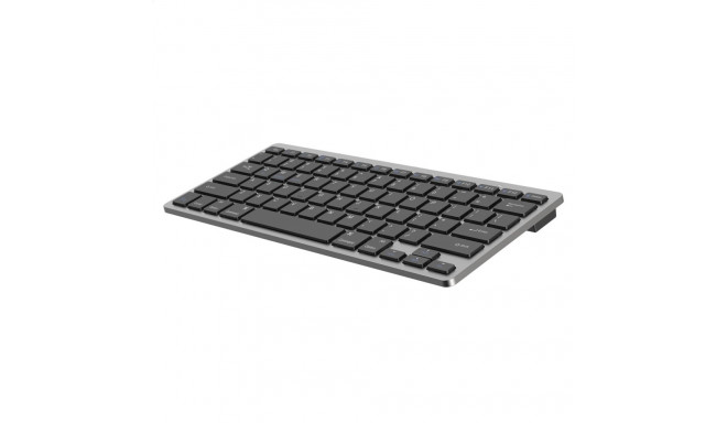 KEYBOARD PLATINET 2 IN 1 BLUETOOTH and WIRELESS K120W US QWERTY SILVER BLACK