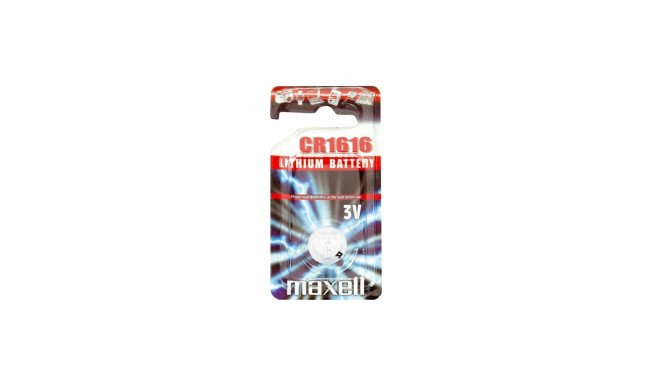 MAXELL BATTERY CR1616 BLISTER*1 10238300