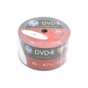 HP DVD-R 4.7GB 16x FF InkJet Printable, white 50pcs Cake Box