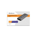 Enclosure for drive M.2 SSD, SATA, NVMe, USB C