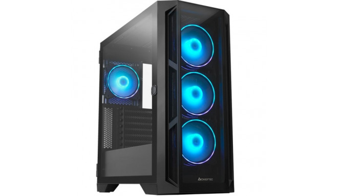 PC case APEX GA-01B-TG-OP 4xFans ARGB