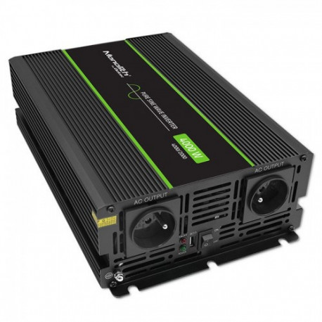 Qoltec Monolith toiteadapter/inverter auto 4000 W must