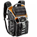 Neo Tools assembler backpack 4 external and 18 internal pockets, adjustable straps