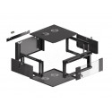 LANBERG HANGING 19" RACK CABINET 4U 570X600 QUICK ASSEMBLY