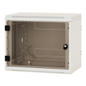 Triton RBA-09-AS6-CAX-A1 rack cabinet 9U Wall mounted rack White