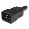 Techly Rack 19" PDU 12 VDE outputs with C20 plug and Switch
