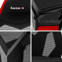 Huzaro Combat 3.0 Gaming armchair Mesh seat Black, Red