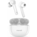 Maxell Dynamic+ wireless headphones with charging case Bluetooth white