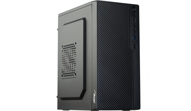 Akyga AK36BK computer case Micro Tower Black