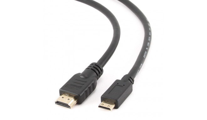 Gembird CC-HDMI4C-6 HDMI cable 1.8 m HDMI Type A (Standard) HDMI Type C (Mini) Black
