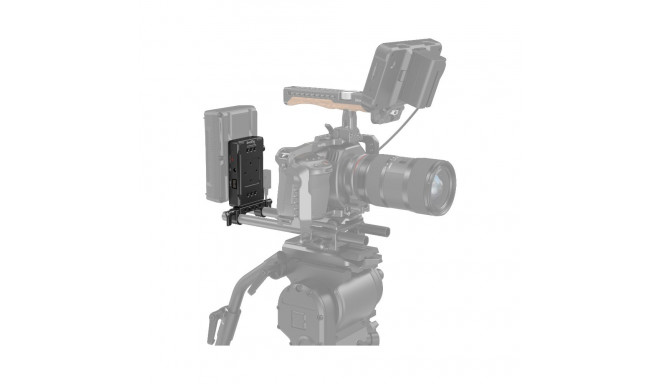 SmallRig aku adapterplaat 3498 V-Mount baasversioon kahepoolse torukinnitusega