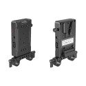 SMALLRIG 3498 BATTERY ADAPTER PLATE V-MOUNT (BASIC VERSION) WITH DUAL ROD CLAMP