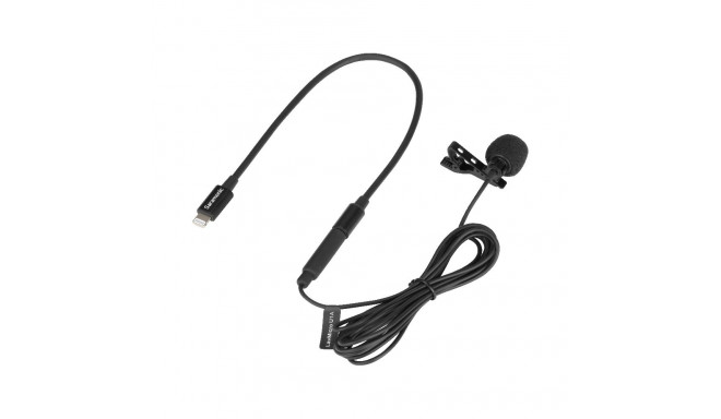 SARAMONIC LAVMICRO U1A LAVALIER MIC FOR W/ LIGHTNING CONNECTOR (2M)