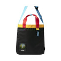 POLAROID RIPSTOP TOTE BLACK/MULTI