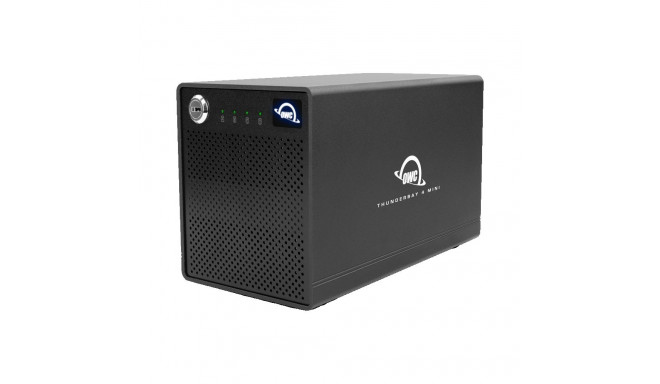 OWC ThunderBay 4 mini ProGrade 4-DriveTB3 Mac/Win(2xTB3 Ports,w/Softraid RAID 0/1/4/5/1+0) 16TB
