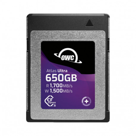 OWC mälukaart CFexpress Atlas Ultra R1700/W1500 (Type B) 650GB