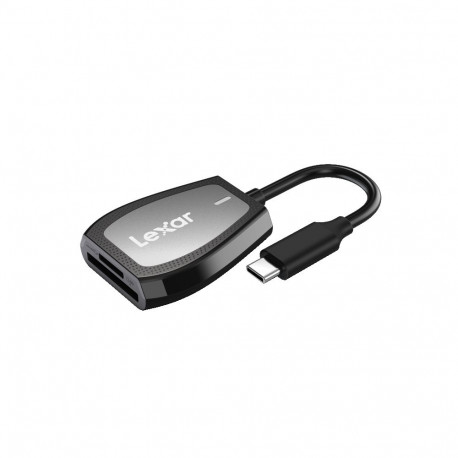 Lexar kaardilugeja LRW470U SD & microSD UHS-II kahe pesaga USB-C