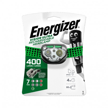 Energizer pealamp Vision Ultra taaslaetav