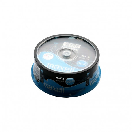 Maxell BD-R 25GB 4x Printable Inkjet 25pcs Cake Box (276071.00.TW)